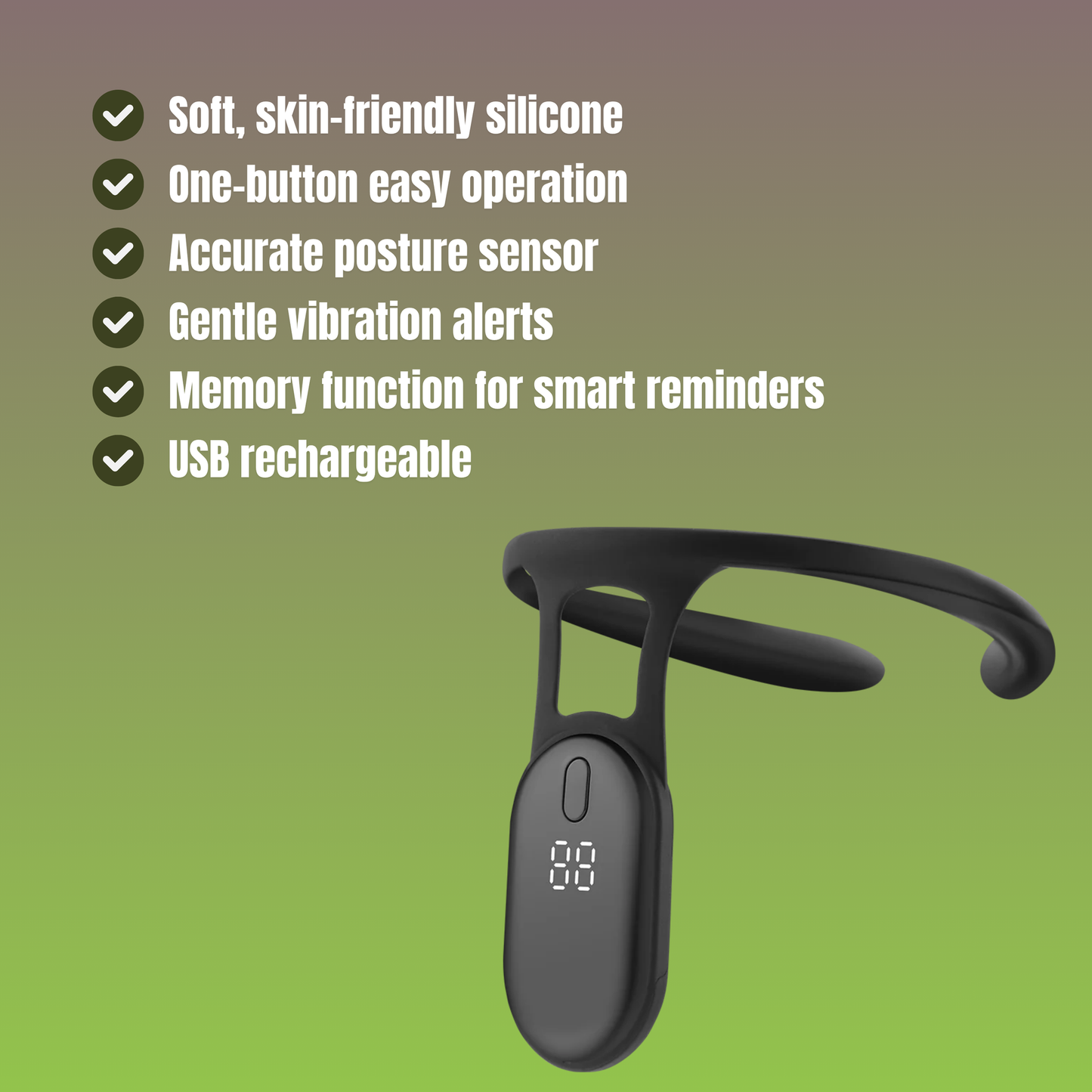 Qurella™ Smart Micro Vibration Posture Corrector
