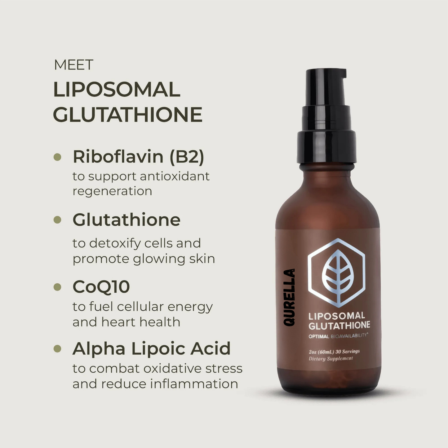 Qurella™ Liposomal Glutathione Drops