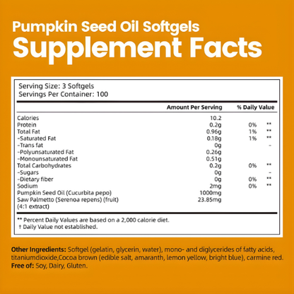 Qurella™ Natural Pumpkin Seed Oil