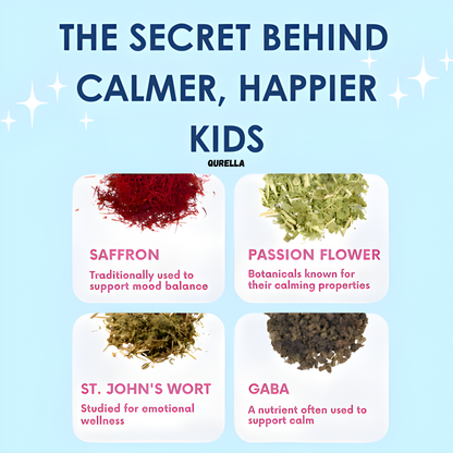 Qurella™ Saffron Gummies – Plant-Based For Kids