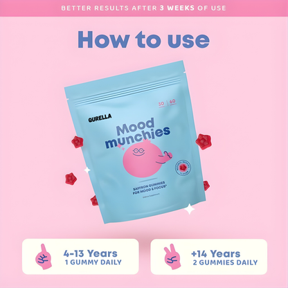 Qurella™ Saffron Gummies – Plant-Based For Kids