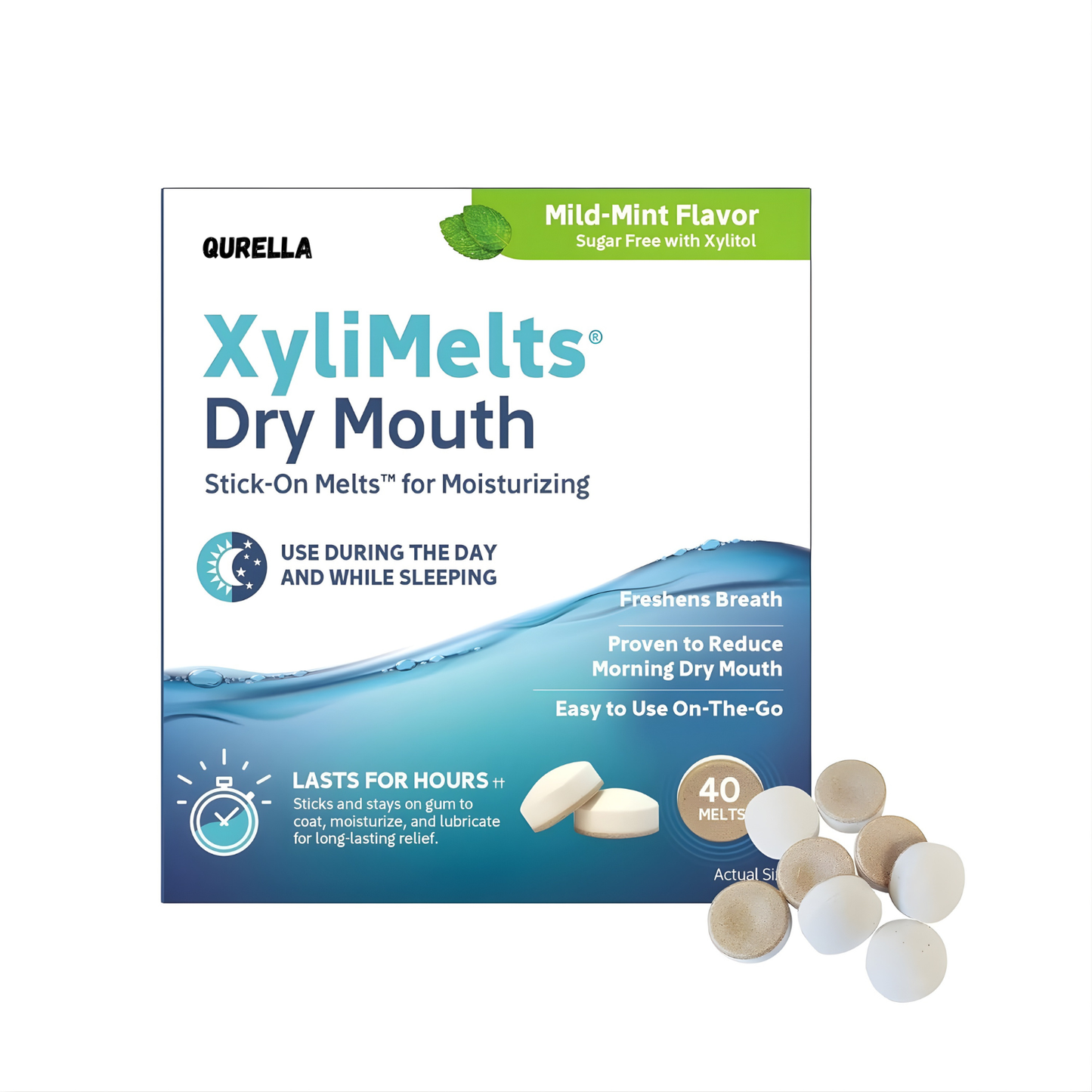 Qurella™ XyliMelts for Dry Mouth