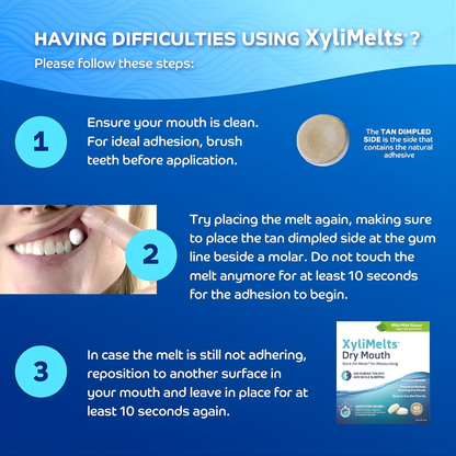 Qurella™ XyliMelts for Dry Mouth