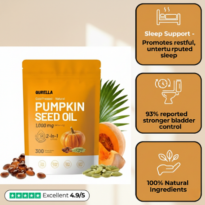 Qurella™ Natural Pumpkin Seed Oil