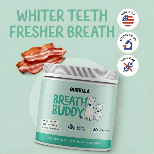 Qurella™ Breath Buddy Dog Dental Powder
