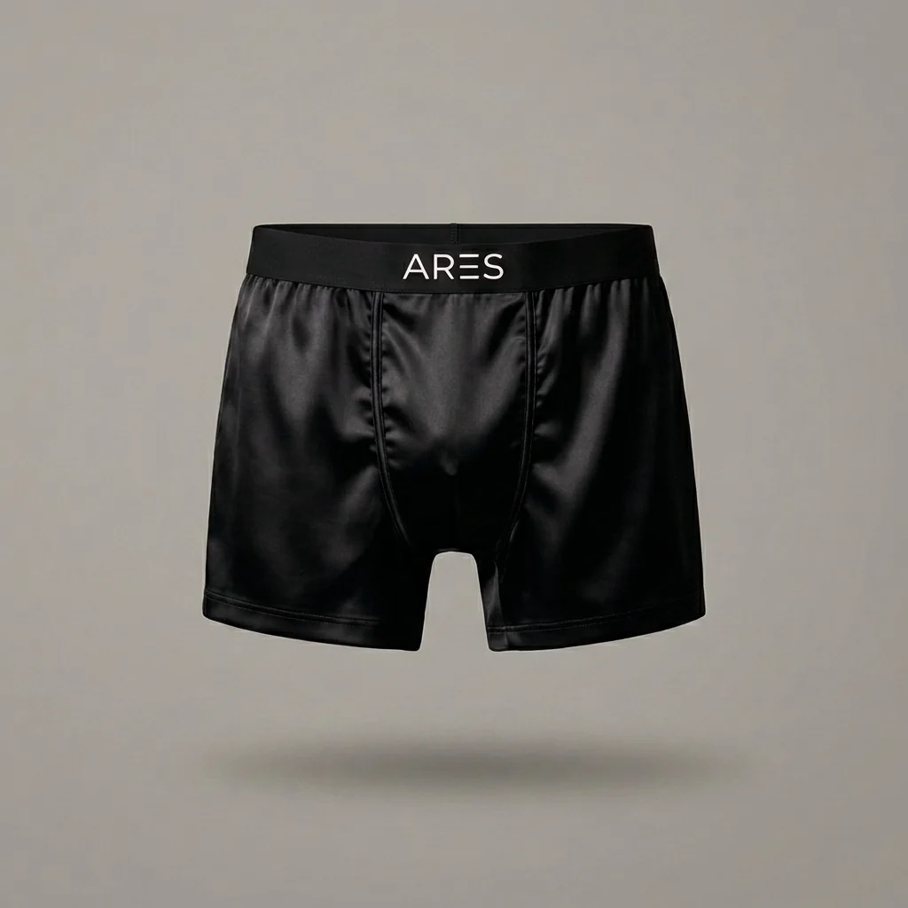 Qurella™ Ares Silk Boxer | All-Day Comfort