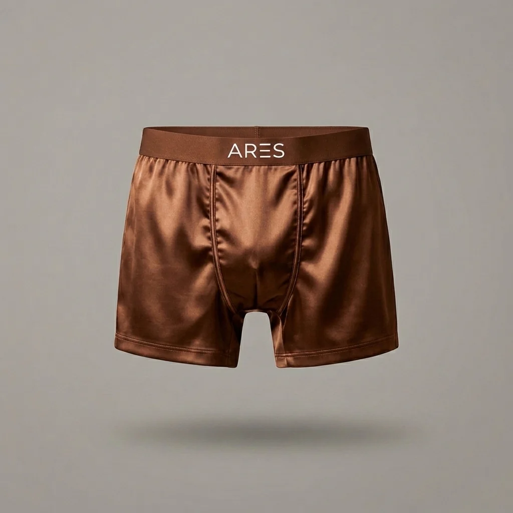 Qurella™ Ares Silk Boxer | All-Day Comfort
