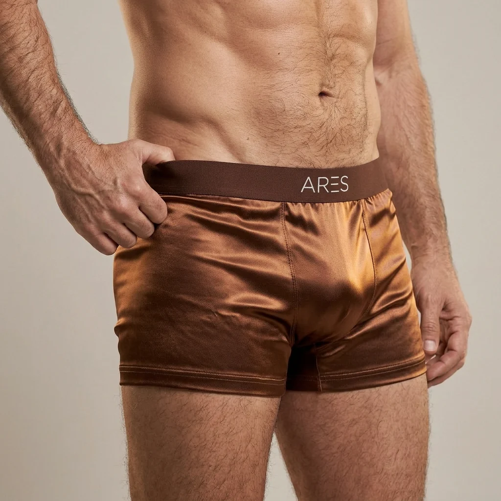 Qurella™ Ares Silk Boxer | All-Day Comfort
