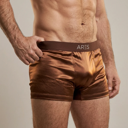 Qurella™ Ares Silk Boxer | All-Day Comfort