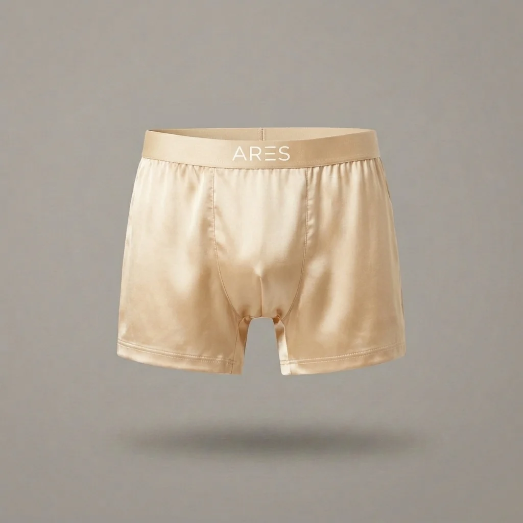 Qurella™ Ares Silk Boxer | All-Day Comfort